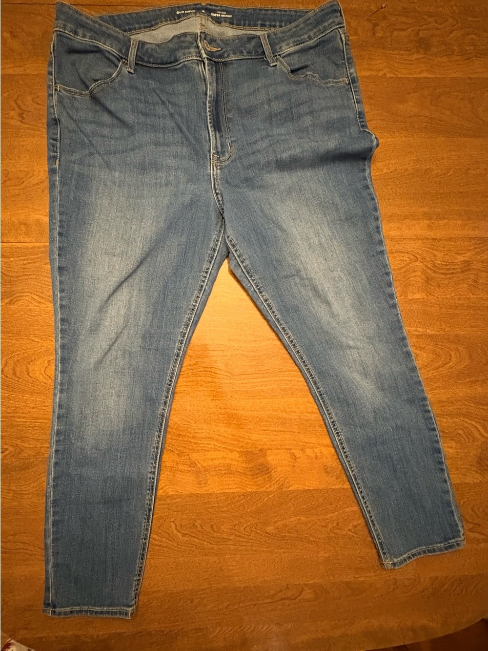 Old Navy Women's Skinny Jeans - Light Blue Denim